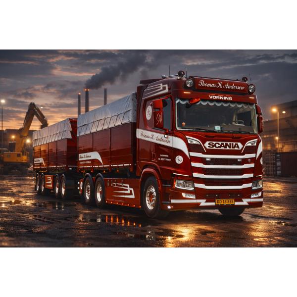 【予約】2026年発売予定 Scania R Bulk コンビネーション Thomas K. And...