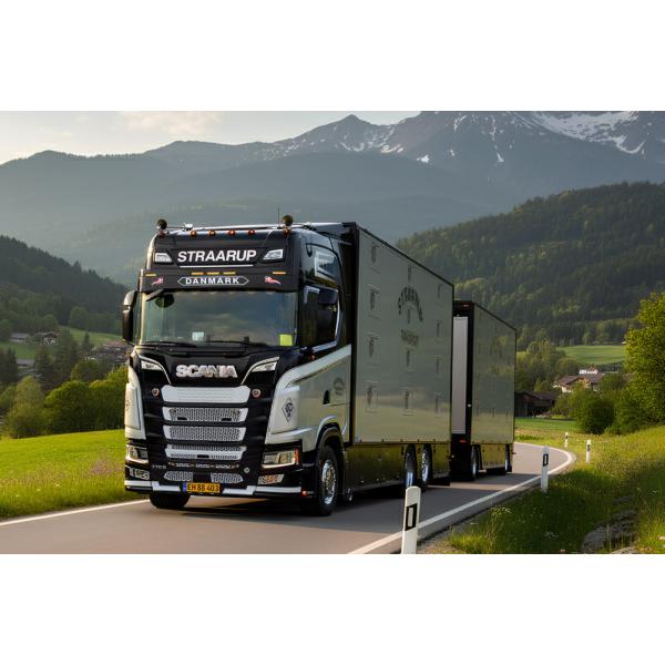 【予約】2026年発売予定 STRAARUP SCANIA S770 家畜運搬車 トラック / IM...