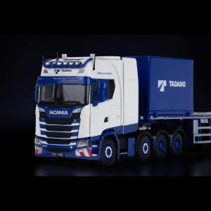 【予約】2024年発売予定TADANOタダノSCANIA S SERIES HIGH ROOF WITH NOOTEBOOM 6-AXLE BALLAST TRAILERトレーラー /IMC 1/50 建設機械模型　ミニチュア｜basque