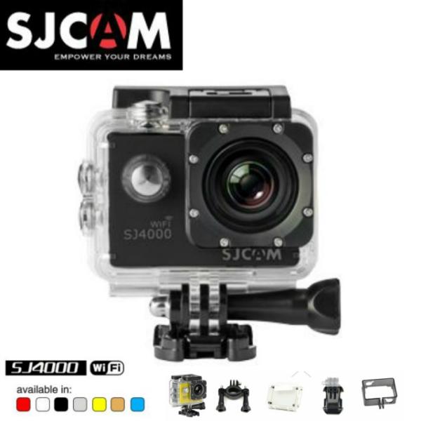 SJCAM アクションカメラ SJ4000 WiFi 液晶モニター付き WiFi 防水 海に お風呂...