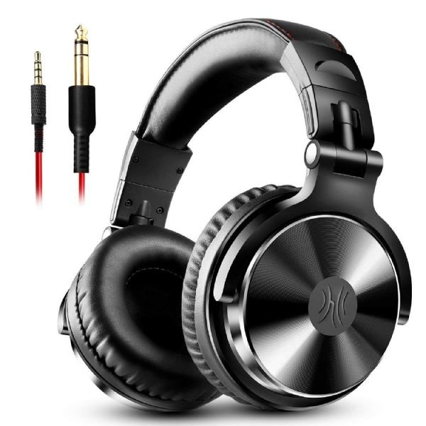 OneOdio DJ モニター高音質ヘッドホン ゲーム オーバーイヤー 密閉型 楽器練習 ミキシング...