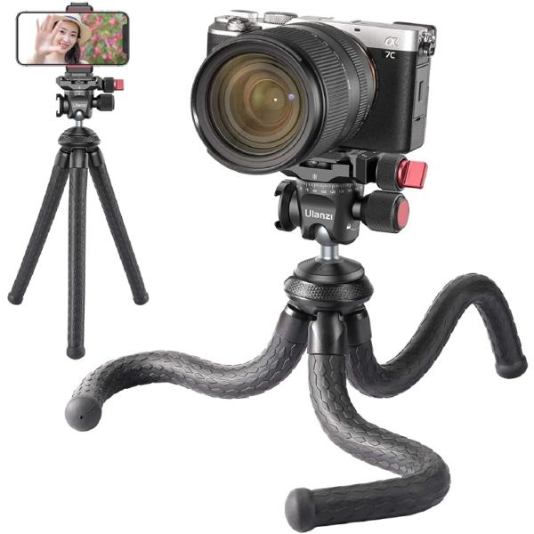 Ulanzi MT-35カメラ三脚 +自由雲台  GoPro 一眼レフ Canon Nikon SO...
