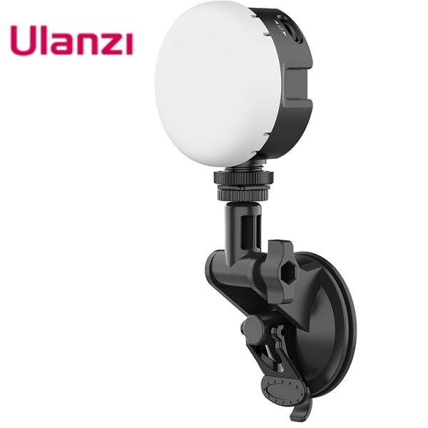 Ulanzi VL69KIT LEDビデオライト 6W 2500K-6500K 無段階調光可能 27...