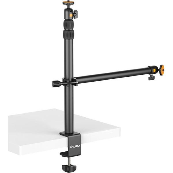 VIJIM LS02 ULANZI カメラアーム デスクカメラスタンド 卓上一脚 三脚/YouTub...