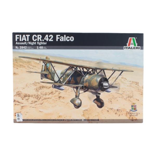 フィアット CR.42 ファルコ 夜間戦闘機 軍用機 1939/ ITALERI 1/48 モデルキ...