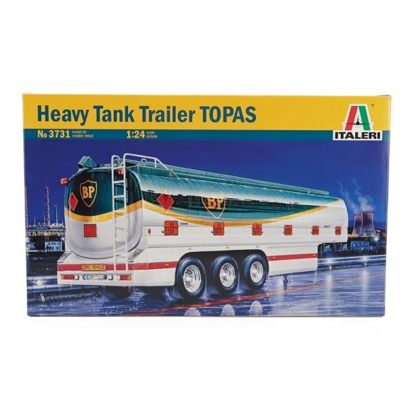 HEAVY TANK TRAILER TOPAS BP 2000 グリーン ホワイト プラモデル /...