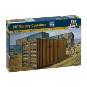 20フィート 軍用コンテナ コンテナ / ITALERI 1/35 模型 プレスチックモデル