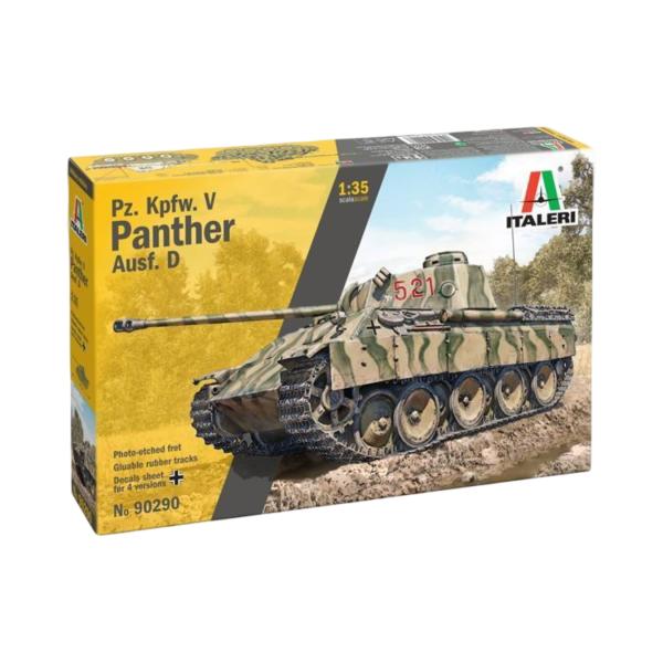 バトルタンク V号戦車 パンター バージョンD ミリタリー 戦車 / ITALERI 1/35 建設...