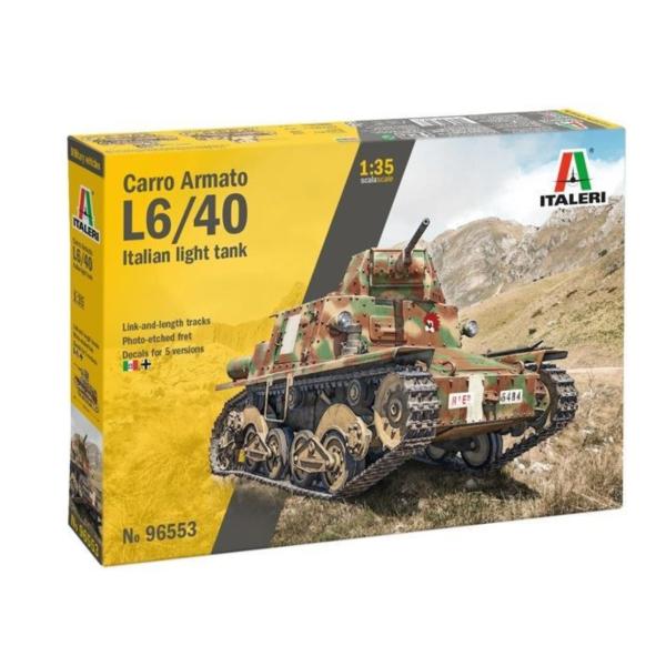 Italeri Carro Armato L6/40 / Italeri 1/35 組立キット