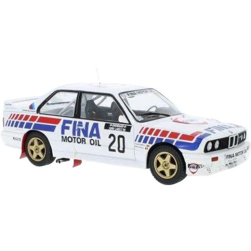 1000 Lakes ラリー BMW M3 E30 1989 / IXO 1/18 ミニカー