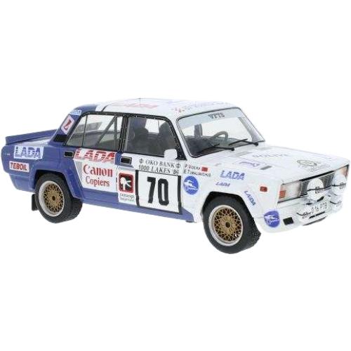 1000 Lakes ラリー Lada 2105 VFTS / IXO 1/18 ミニカー