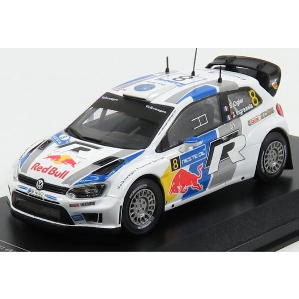 VOLKSWAGEN POLO R WRC #8 ラリー フィンランド 2013 S.オジェ/J.イ...