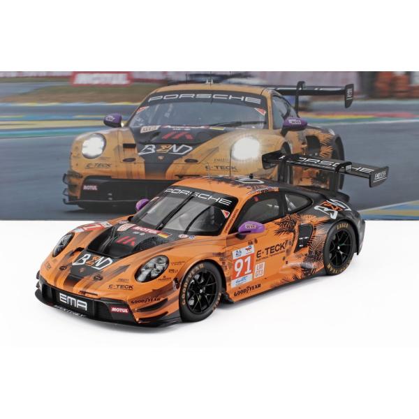 PORSCHE 911 992 GT3 R MANTHEY N91 LMGT3優勝 ルマン24h 2...