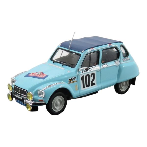 【予約】 Citroen Dyaneカブリオレ #102 ラリーモンテカルロ 1976 ライトブルー...