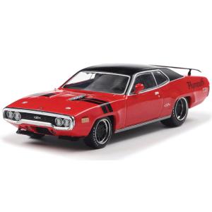 Plymouthプリムス GTX ラリーレッド 1971 マッスルカー 模型 ダイキャスト モデル ...