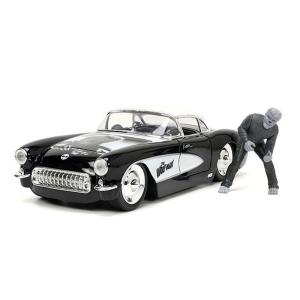 1957 Chevrolet Corvette 狼男 フィギュア付き ミニカー / JADA 1/2...
