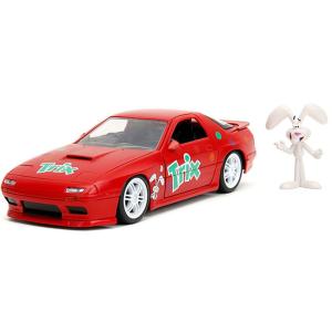 1985 Mazda RX-7 HWR Trix フィギュア付き ミニカー / JADA 1/24