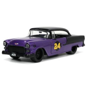 Chevroletシボレー ベルエア ハードトップ 1955 パープル 旧車 模型 モデル / JA...