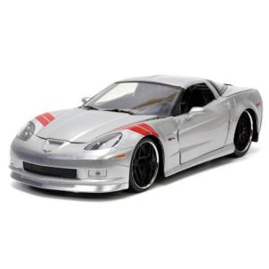 Chevroletシボレー Corvetteコルベット Z06 2006 シルバー スポーツカー 模...