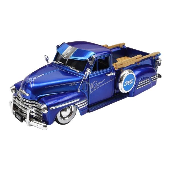 Chevrolet 3100 ピックアップ カスタム 1951 メタリックブルー / JADA 1/...