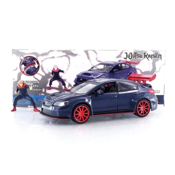スバル WRX STI 虎杖悠仁 フィギュア付き 2016 ブルー / Jada Toys 1/24...