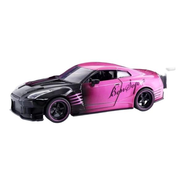 日産 GT-R (R35) 2009 ベンソプラ ブラック/ピンク / Jada Toys 1/24...