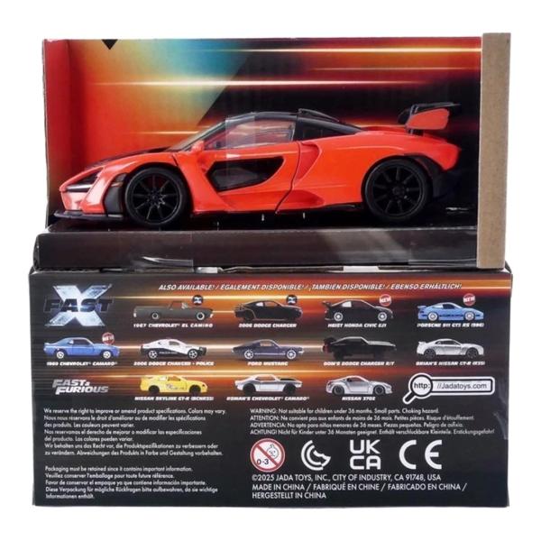 マクラーレン セナ ワイルドスピード ファイヤーブースト 2019 オレンジ / JADA 1/32...