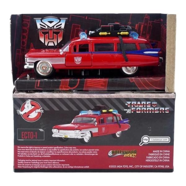 キャデラック 1959 トランスフォーマー ゴーストバスターズ エクト1 レッド / Jada To...