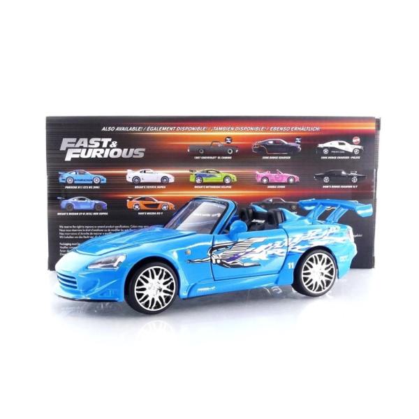 ホンダ S2000 ワイルドスピード 2001 ブルー / Jada Toys 1/24 ミニカー