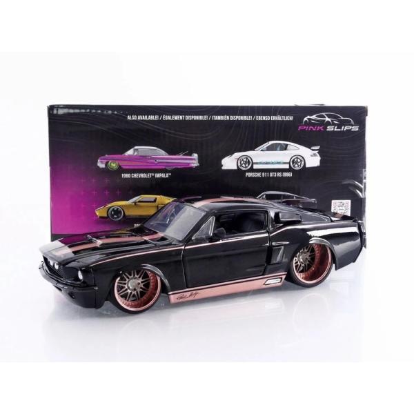 シェルビー GT500 1967 ブラック / Jada Toys 1/24 ミニカー