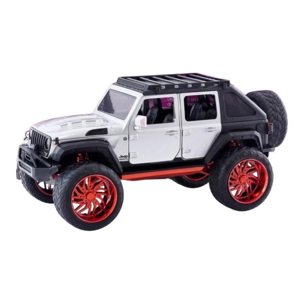 ジープ ラングラー 2023 シルバー / Jada Toys 1/24 ミニカー