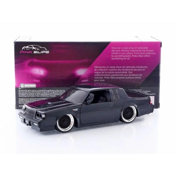 ビュイック グランドナショナル 1987 ブラック / Jada Toys 1/24 ミニカー