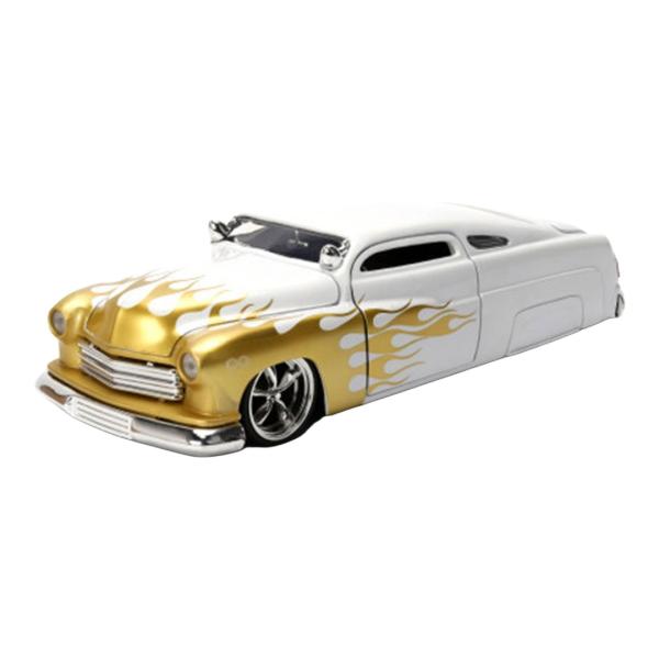 Mercuryマーキュリー 1951 White with Gold Flames BigTim /...