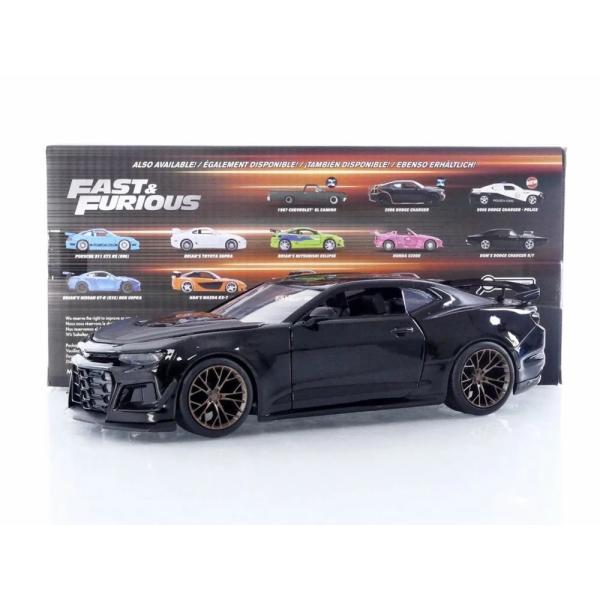 シボレー カマロ ZL1 ワイルドスピード ブラック / Jada Toys 1/24 ミニカー