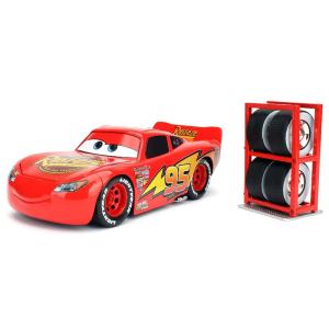 Lightning McQueen with Tire Rack Cars 3 / JADA 1/2...