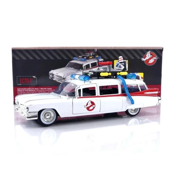 キャデラック エクト1 ゴーストバスターズ 1959 ホワイト / Jada Toys 1/24 ミ...