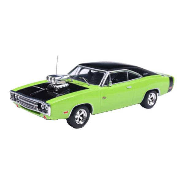 Dodgeダッジ Charger R/T 1970 Light Green and Black / ...
