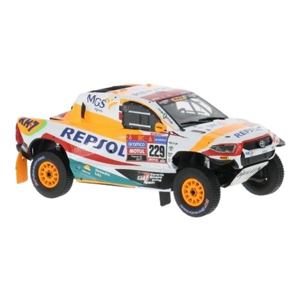 トヨタ GR DKR ハイラックス Evo T1+ No.229 ラリーダカール / IXO 1/4...