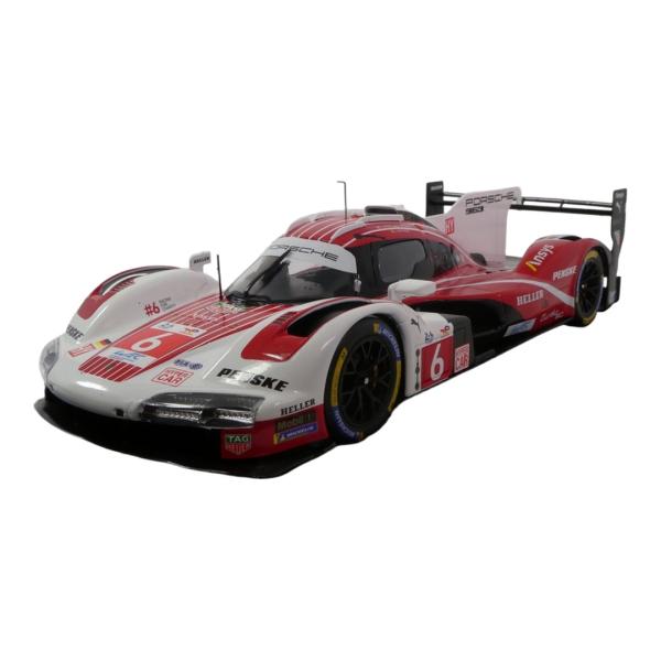 Porscheポルシェ 963 2024 ホワイト/レッド #6 / JADA 1/18 ミニカー
