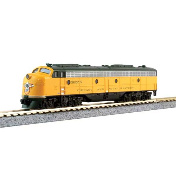 CNW "400" EMD E8A &amp; 5両セット DCC シカゴ &amp; ノースウエスタン イエロー/...