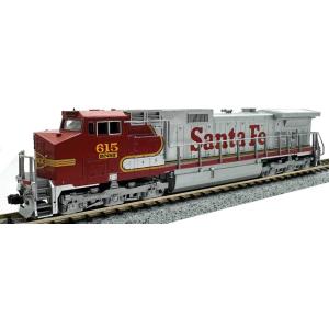 BNSF GE C44-9W ディーゼル機関車 #667 Ex-ATSFパッチ ウォーボネット DC...