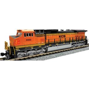 GE C44-9W ディーゼル機関車 DCC カンザス・シティ・サザン #4400 元BNSFパッチ...