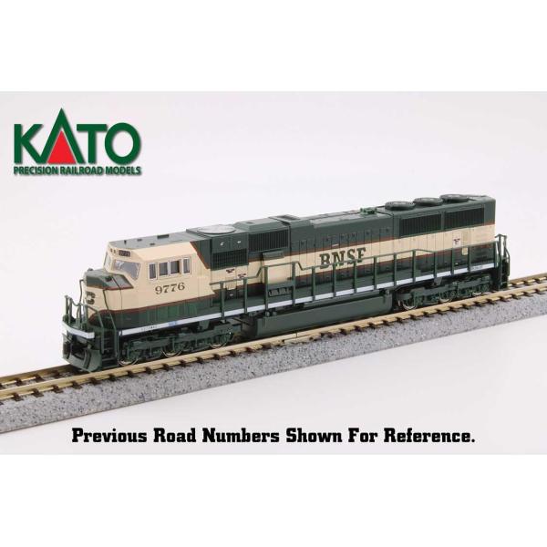 バーリントン・ノーザン・サンタフェ BNSF EMD SD70MAC ディーゼル機関車 #9799 ...