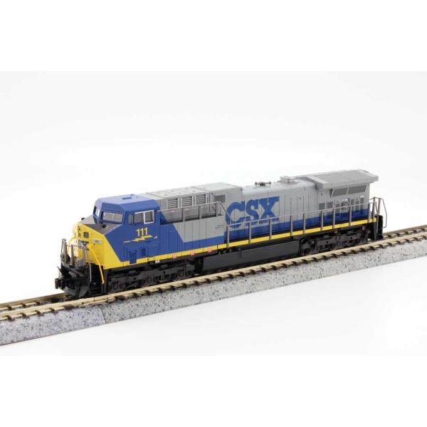 GE AC4400CW ディーゼル機関車 ローナンバーボード CSX #111 YN1カラー スタン...