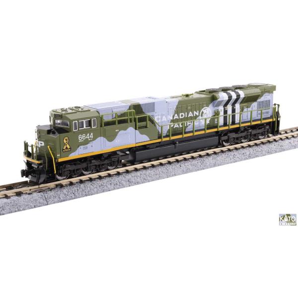EMD SD70ACU ディーゼル機関車 カナディアン・パシフィック #6644 ミリタリーヘリテー...
