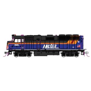EMD F40PH 通勤用ディーゼル機関車 シカゴ・メトラ #149 2024年塗装 サウンド DC...