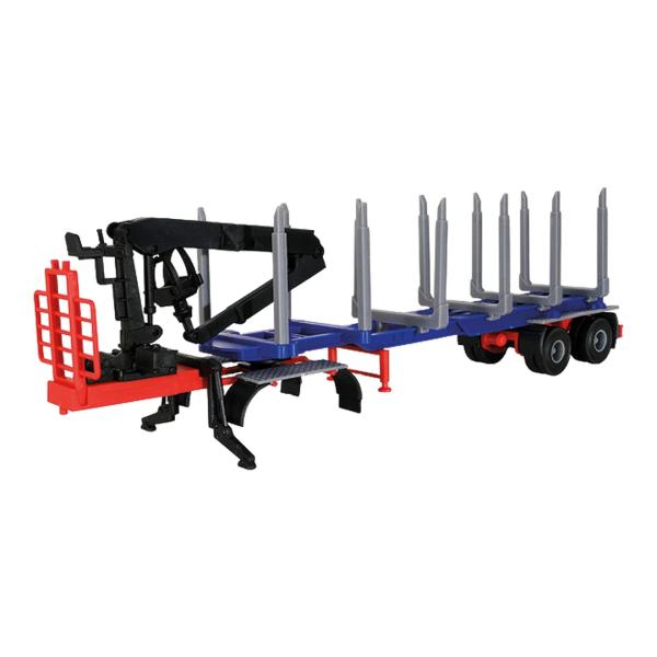 Log Trailer with Loading Craneクレーン Plastic Model K...