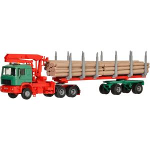 MAN 短材・長材運搬車 / Kibri 1/87 ミニカー 模型