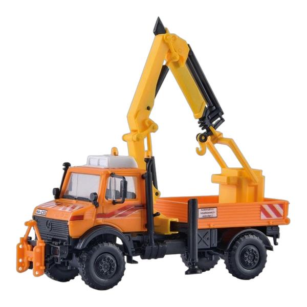 Unimog working crane and basket 15005