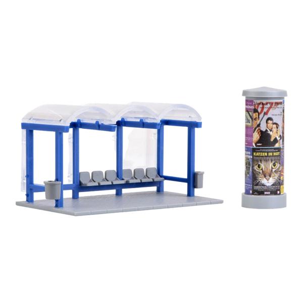 Bus Stopバス停 Plastic Model Kit Includes bus stop a ...